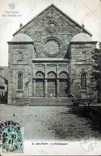 France, Synagogue in Belfort